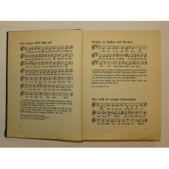 Unser Liederbuch Lieder der Hitler-Jugend. Mooi geïllustreerd. Espenlaub militaria